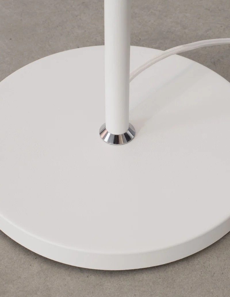 B-Ware Nova Luce Stehlampe Standleuchte LED VITI Weiß Warmweiß Beleuchtung 170 cm 18 W
