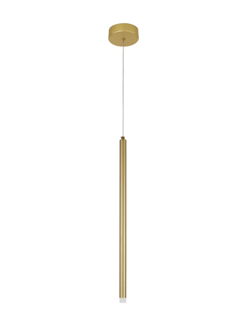 B-Ware Nova Luce Pendelleuchte Hängeleuchte TRIMLE LED Gold Warmweiß Lampe 1-flammig