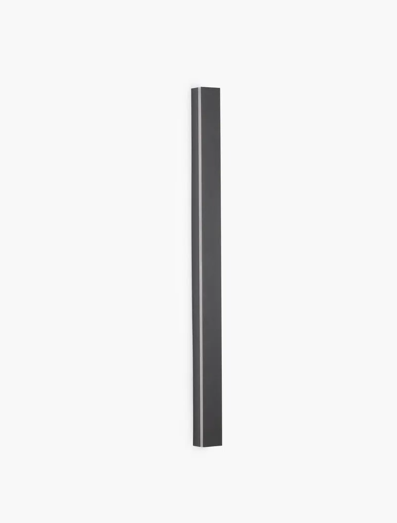 B-Ware Nova Luce Wandleuchte Wandlampe LED COLBY Schwarz Warmweiß Beleuchtung 80 cm