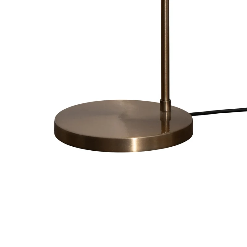 B-Ware Stehleuchte Lampe Varzan Metall Gold E27 LED Standlampe Wohnzimmer Flur 162 cm