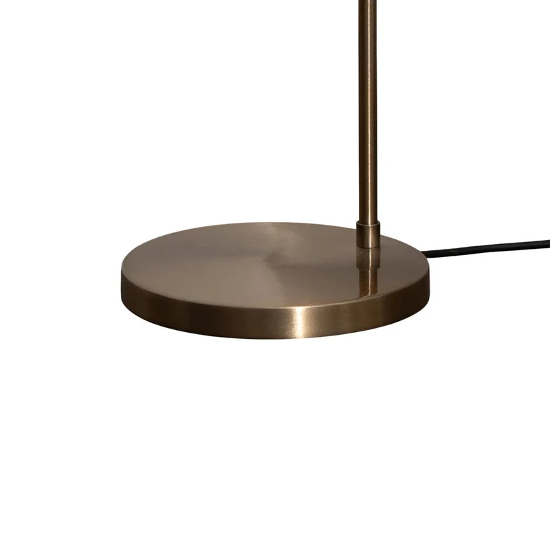 B-Ware Stehleuchte Lampe Varzan Metall Gold E27 LED Standlampe Wohnzimmer Flur 162 cm
