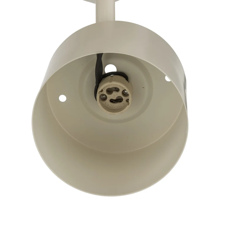 B-Ware Chloe Deckenspot Deckenleuchte Spot L90cm creme vierflammig verstellbar