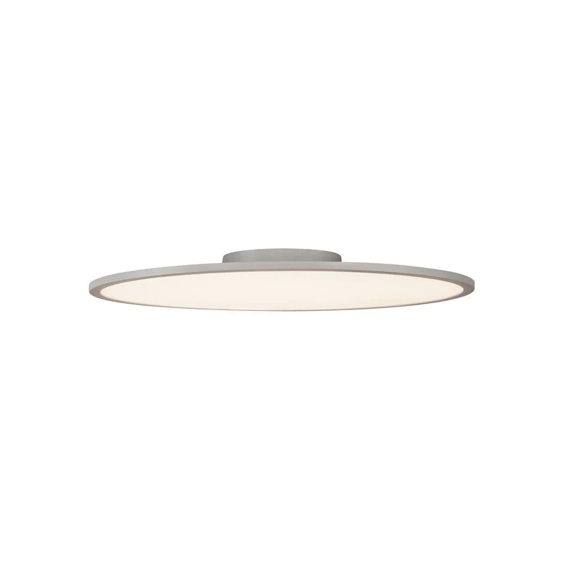 B-Ware SLV PANEL 60 rund LED Indoor Deckenaufbauleuchte Deckenlampe silbergrau 3000K