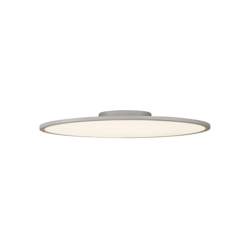 B-Ware SLV PANEL 60 rund LED Indoor Deckenaufbauleuchte Deckenlampe silbergrau 3000K