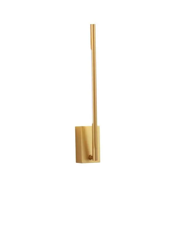 B-Ware Nova Luce Wandleuchte Wandlampe RACCIO LED Messing Warmweiß Wohnzimmer Flur 6 W