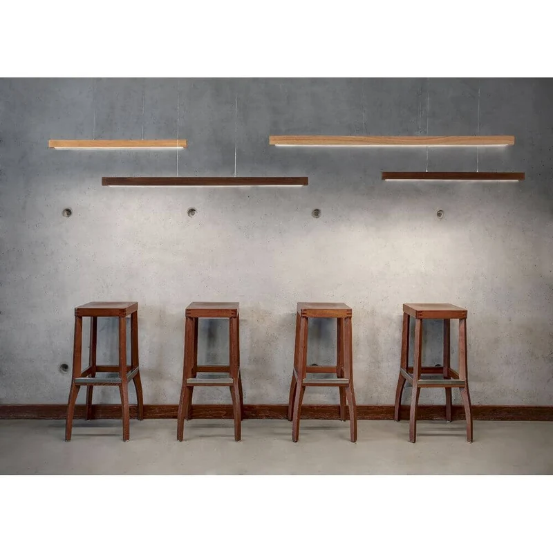 LED Hängelampe Smal Touch-Dimmer 1610lm Weiß
