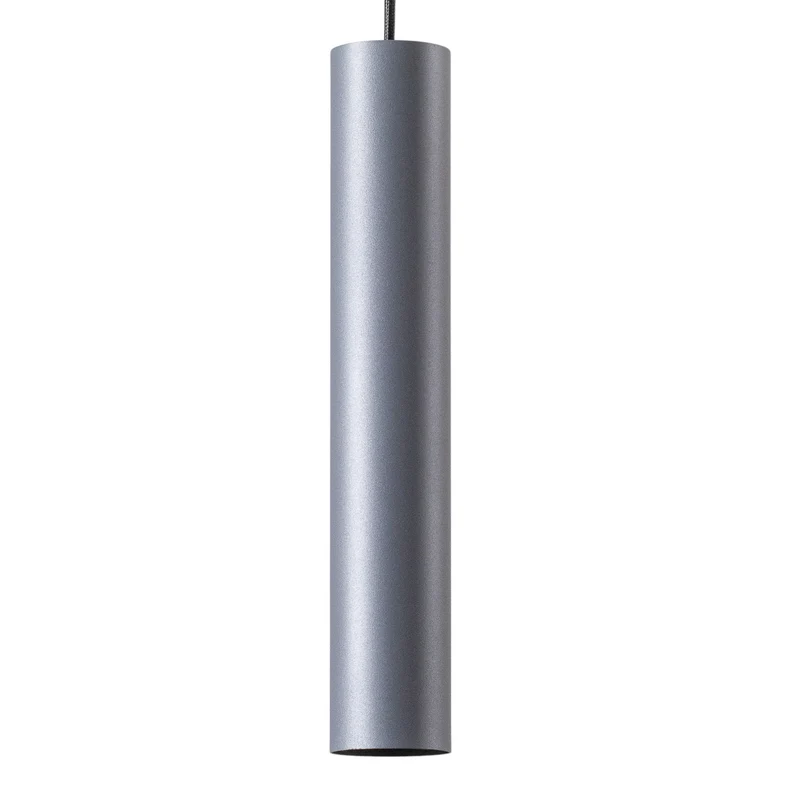 B-Ware Hängeleuchte Brenta Pendelleuchte grau Stahl GU10 LED Lampe 110 cm 5-flammig
