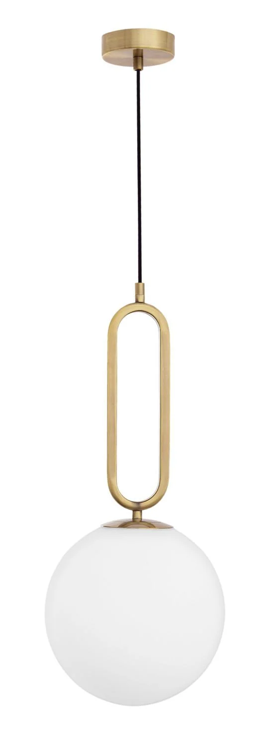 B-Ware Nova Luce Pendelleuchte Hängeleuchte GRUS E27 LED Gold Glas Metall dimmbar Ø25cm