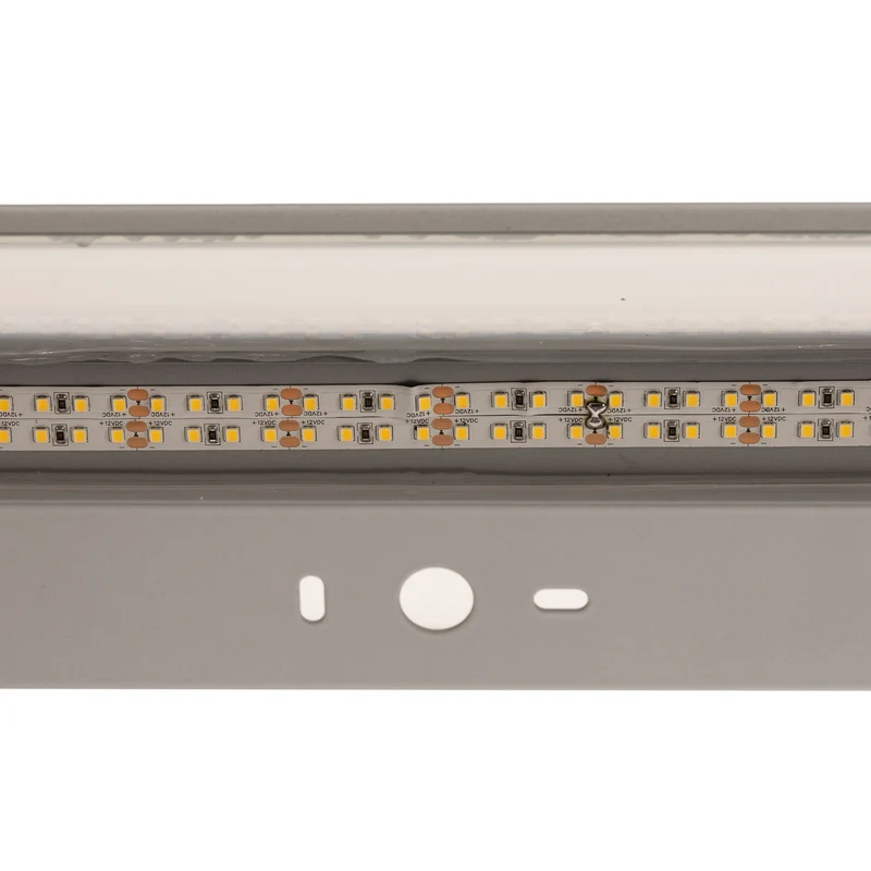 B-Ware Wandleuchte Mera Wandlampe LED aluminium weiß Stahl Kunststoff 120 cm 3000 K