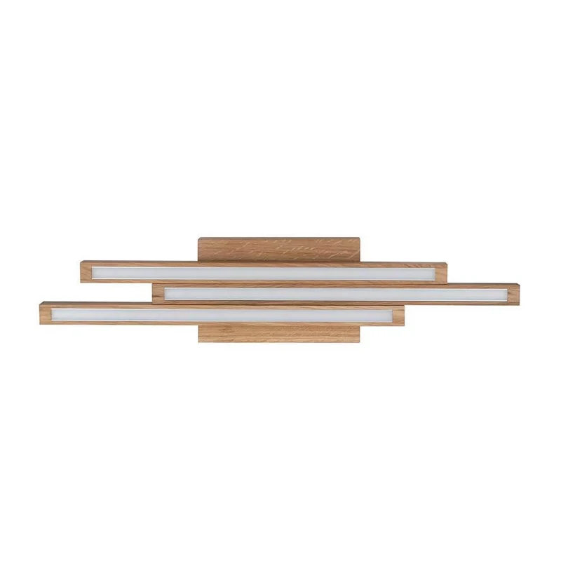 LED Deckenleuchte Linus Straight 1680lm Eiche-Geölt