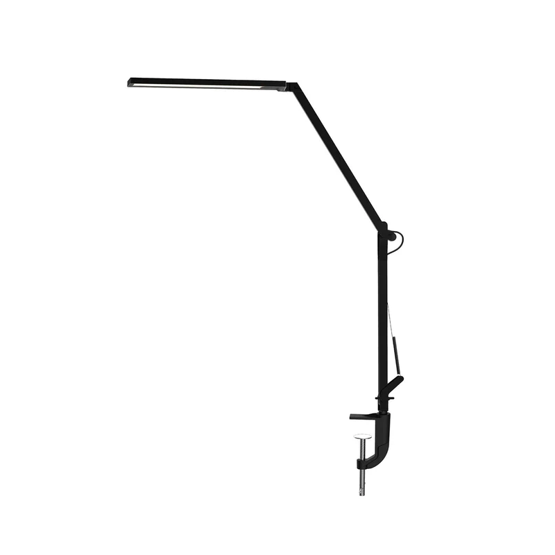 C-Ware Müller-Licht LED-Tischleuchte Sella Tischlampe Lampe Klemme CCT dimmbar schwarz