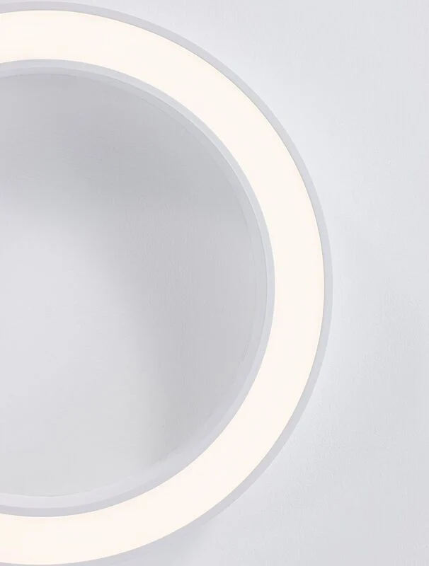 B-Ware Nova Luce Deckenleuchte Deckenlampe MORBIDO LED Weiß dimmbar CCT 60 cm Tuya App