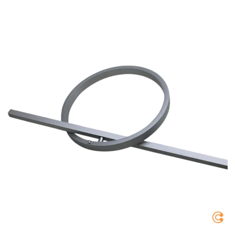 B-Ware JUST LIGHT Stehlampe Stehleuchte LED Ritus silber Eisen Dimmer SIEHE TEXT/FOTO