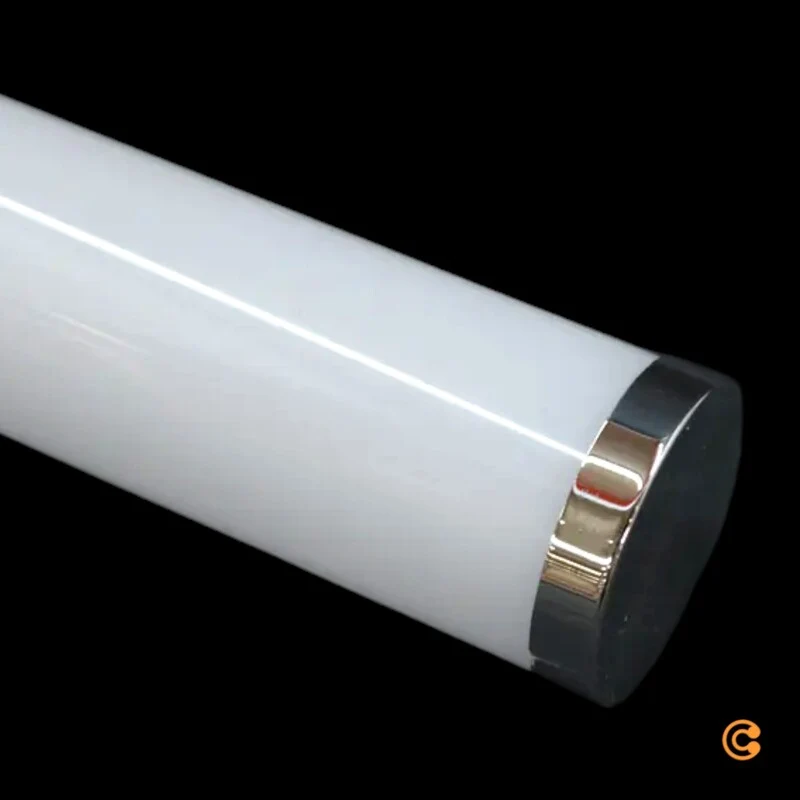 B-Ware Leuchte Lampe Badleuchte Spiegelbeleuchtung LED 800 mm Silber Weiß IP44