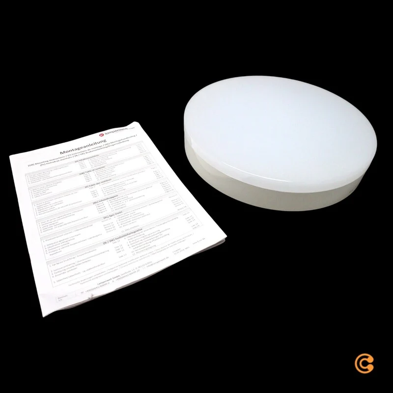 B-Ware Lindby Deckenleuchte Deckenlampe LED Smart Chester rund weiß Wohnzimmerlampe