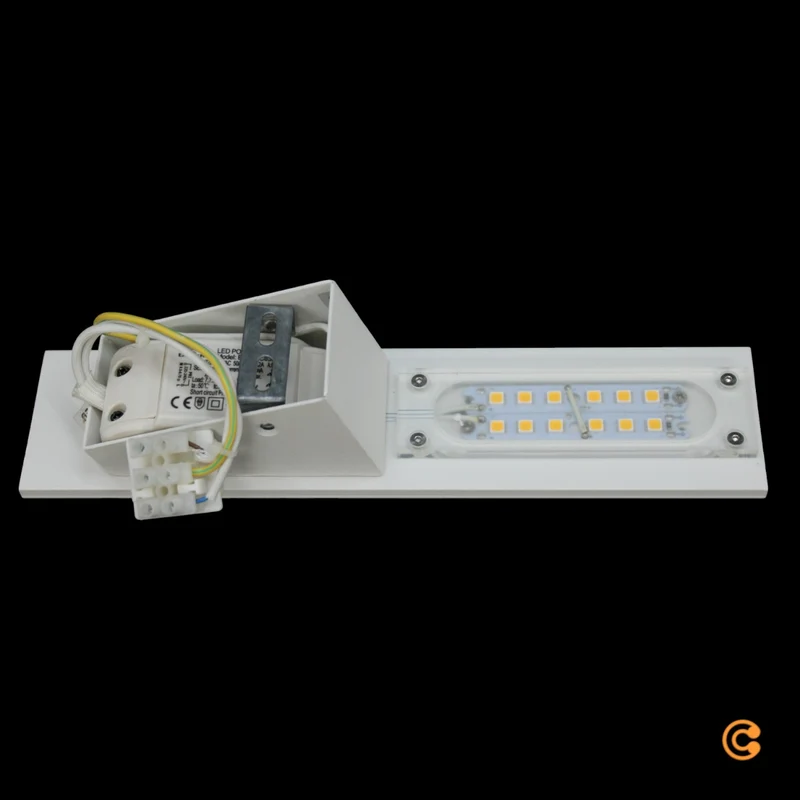 B-Ware Wandleuchte Issa Wandlampe LED Innenleuchte Stilvoll Lampe 3000 K Weiß 26 cm