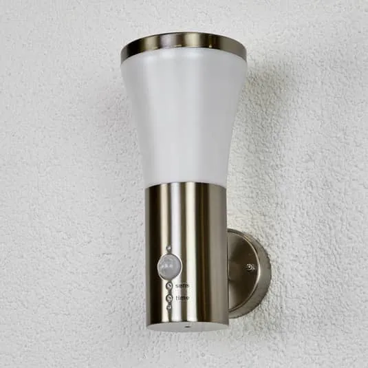 B-Ware Lindby Bewegungsmelder-Wandlampe Sumea Wandleuchte Wandlampe Außenlampe Leuchte