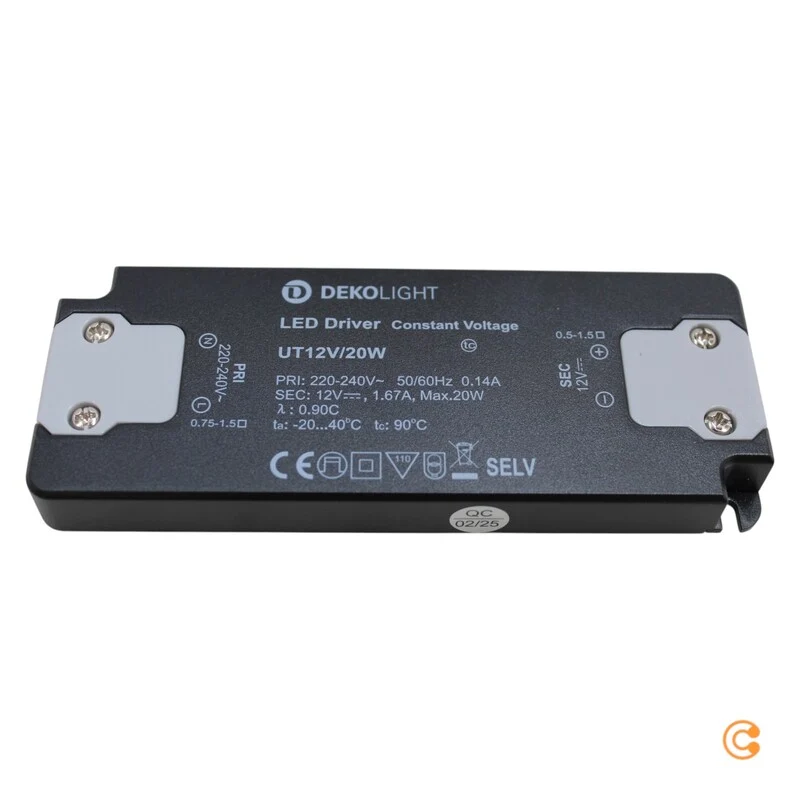 B-Ware Deko Light LED Treiber Netzteil FLAT CV UT12V 20W Stromversorgung 12V 1 Stück
