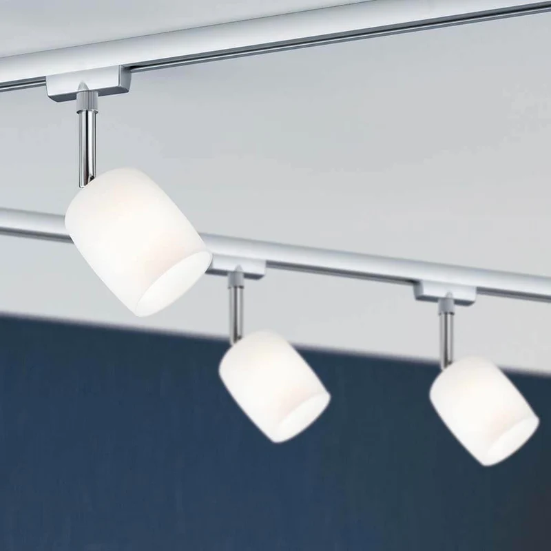 URail Schienensystem-Set Blossom 4-flammig Chrom, Satin