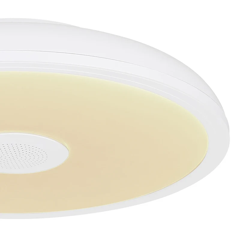 B-Ware Globo Deckenleuchte Lampe LED Lautsprecher RGBW weiß Fernbedienung Kunststoff