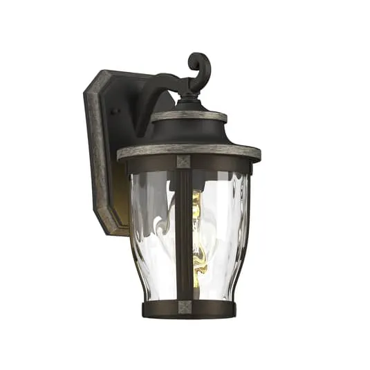 B-Ware Lindby Philody Außenwandleuchte 29 cm Gartenleuchte Terrassenlampe Außenleuchte