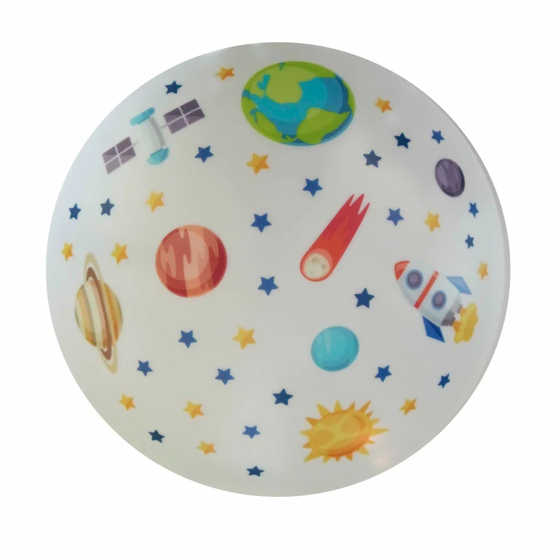 B-Ware Niermann Deckenleuchte Lampe Weltall bunt Leuchte Kinderzimmer Licht E27 LED