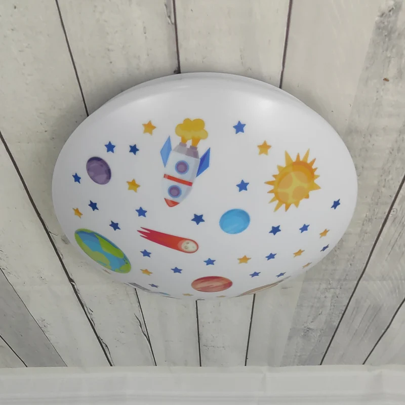 B-Ware Niermann Deckenleuchte Lampe Weltall bunt Leuchte Kinderzimmer Licht E27 LED