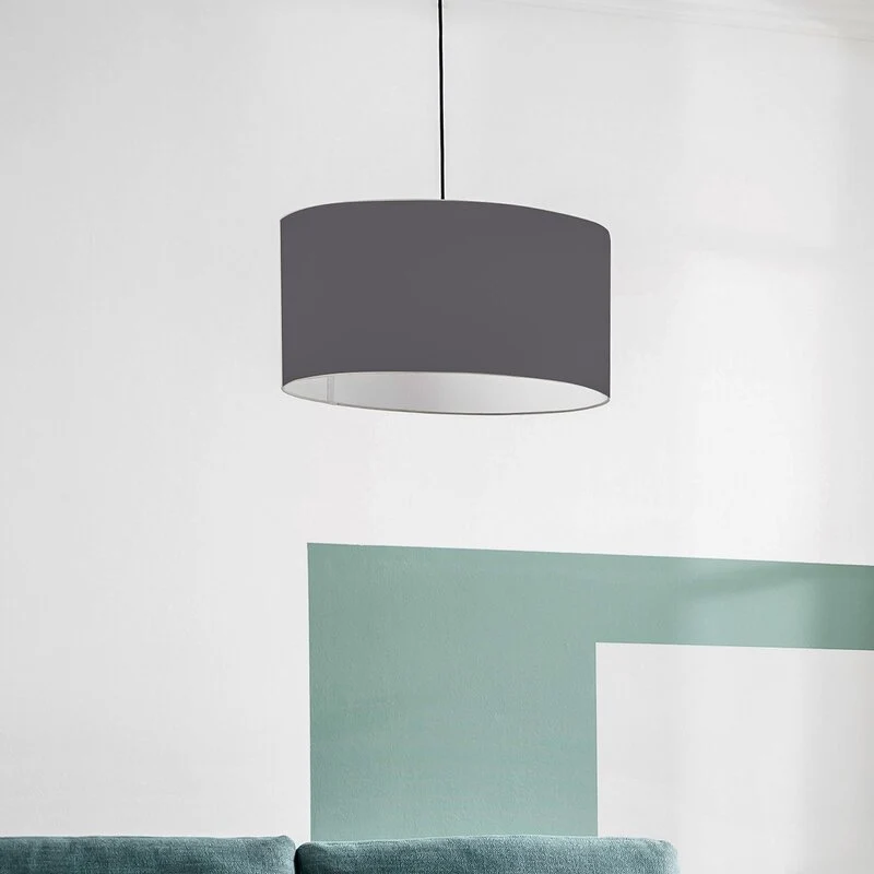 B-Ware Schöner Wohnen Hängelampe Pendelleuchte Pina Lampe dunkelgrau E27 LED