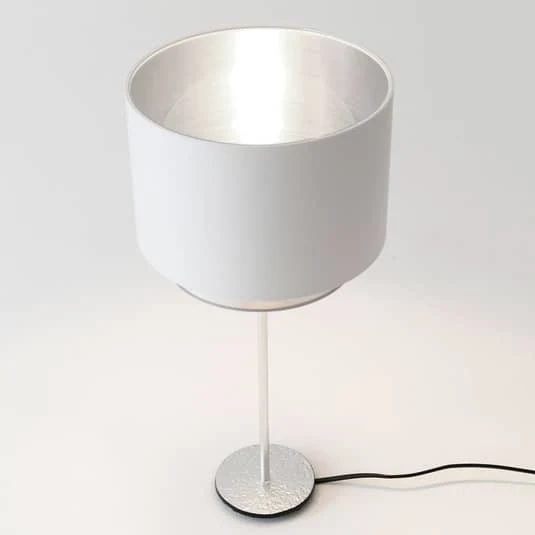 B-Ware Holländer Tischleuchte Mattia Tischlampe Leselampe Lampe Leuchte Nachttisch Weiß