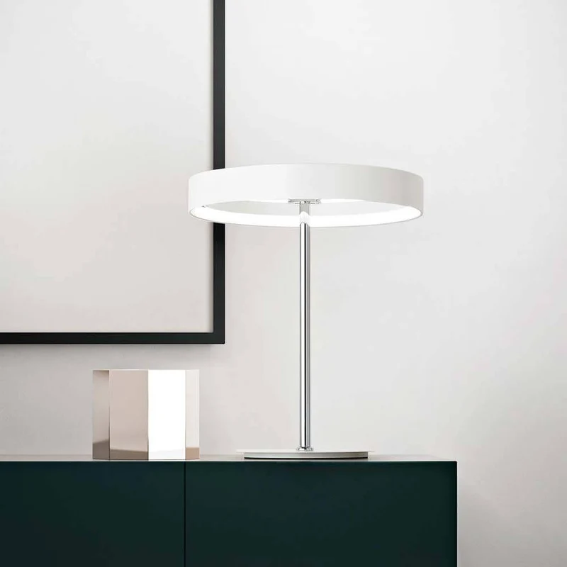 LED Tischleuchte Double 1980lm Weiß
