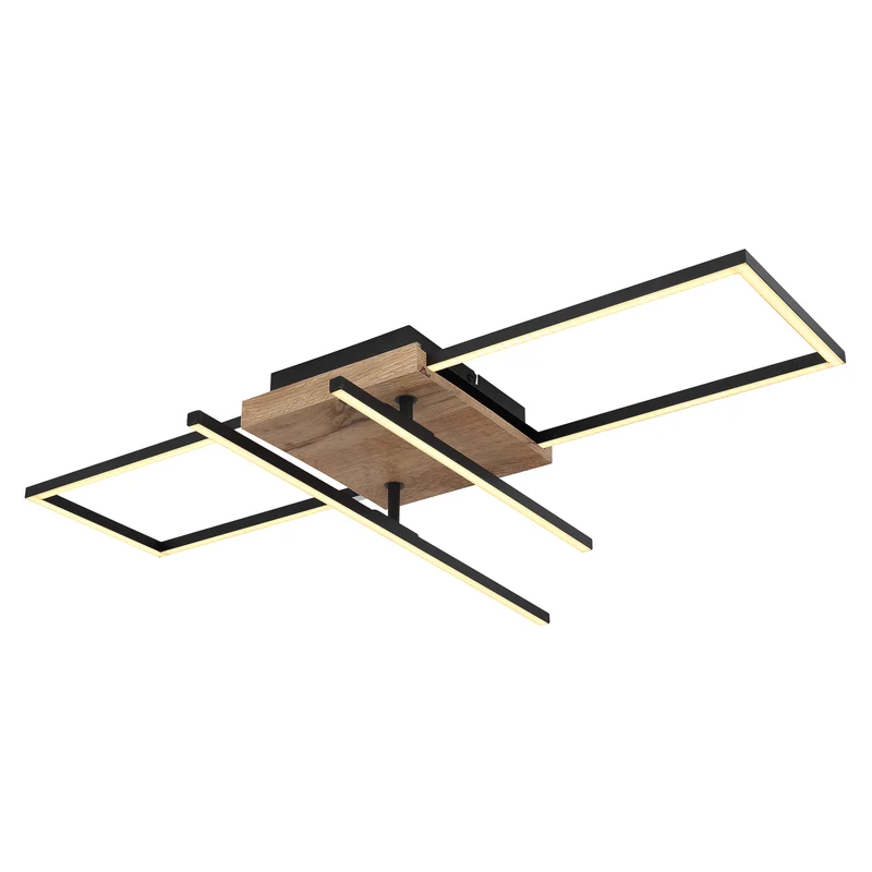 B-Ware Globo LED-Deckenleuchte Deckenlampe Lampe Leuchte Hängelampe Kendra Länge 80 cm