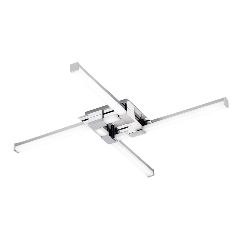 B-Ware Orion Vierflammige LED-Bad-Deckenlampe Deckenlampe Lampe Leuchte Argo IP44 24W