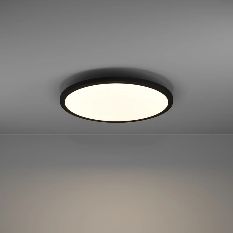 B-Ware EGLO Deckenlampe Deckenleuchte connect Sarsina Z schwarz Aluminium LED CCT 45 cm