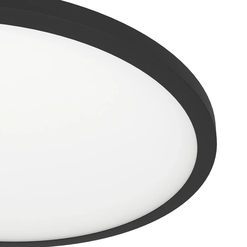 B-Ware EGLO Deckenlampe Deckenleuchte connect Sarsina Z schwarz Aluminium LED CCT 45 cm