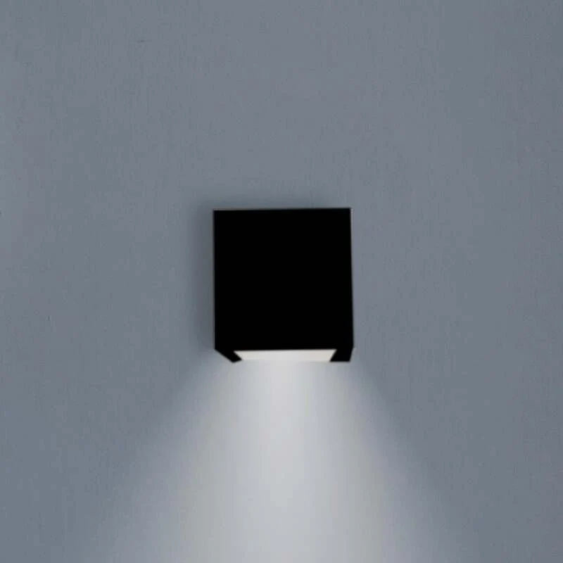 B-Ware Newgarden Wandleuchte Lampe LED Akku Box 8 schwarz Innenleuchte Wandlampe