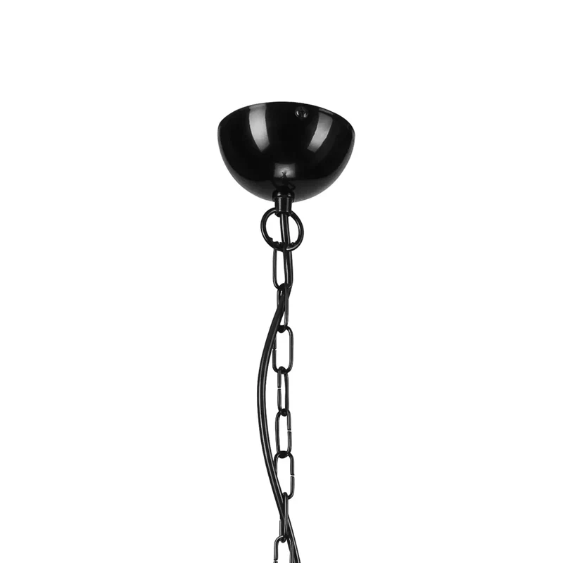 B-Ware Kronleuchter Malou zehnflammig schwarz Deckenlampe Deckenleuchte Lampe Leuchte
