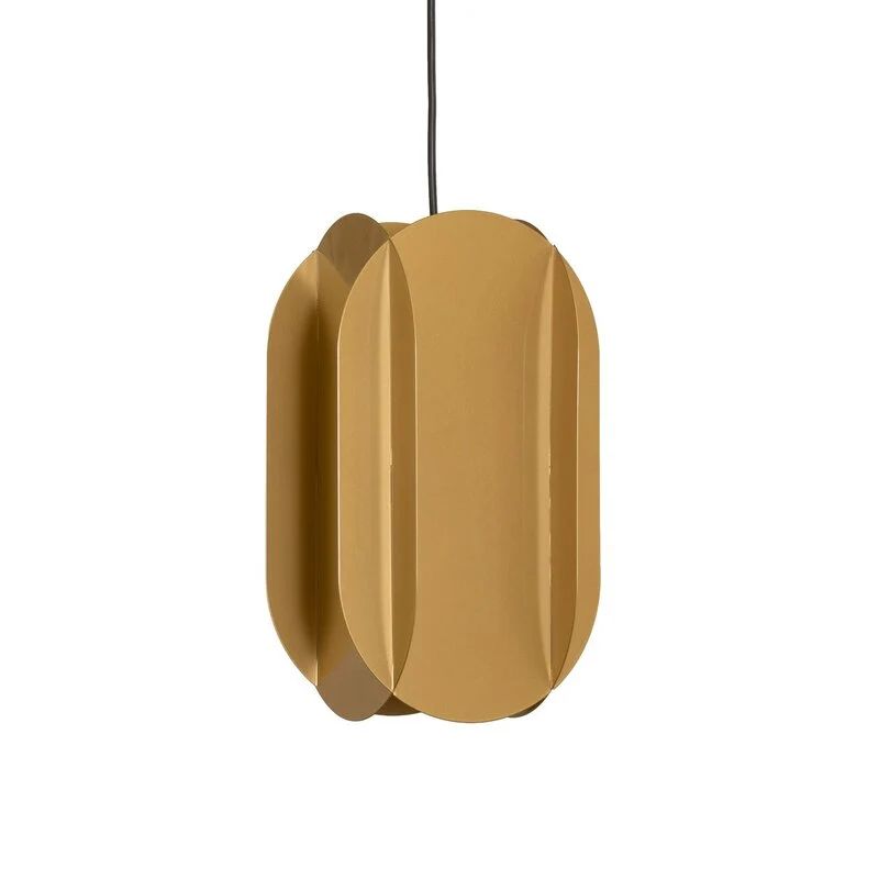 B-Ware Opviq Hängeleuchte Pendelleuchte Corner gold Metall Lampe Leuchte E27