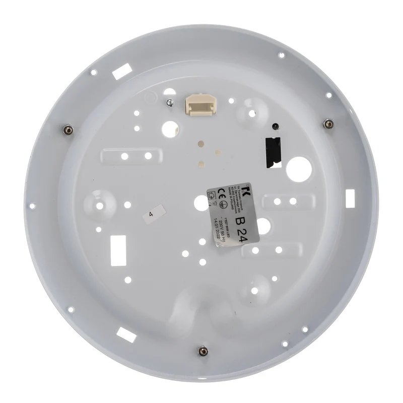 B-Ware Deckenleuchte Lampe Rondo schwarz Metall Textil Wohnraum Leuchte rund E27 LED