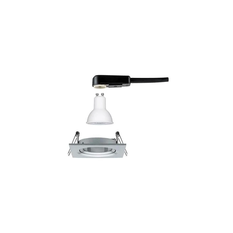 Einbauleuchte Nova eckig schwenkbar LED 3-stepdim 1x 6,5W GU10