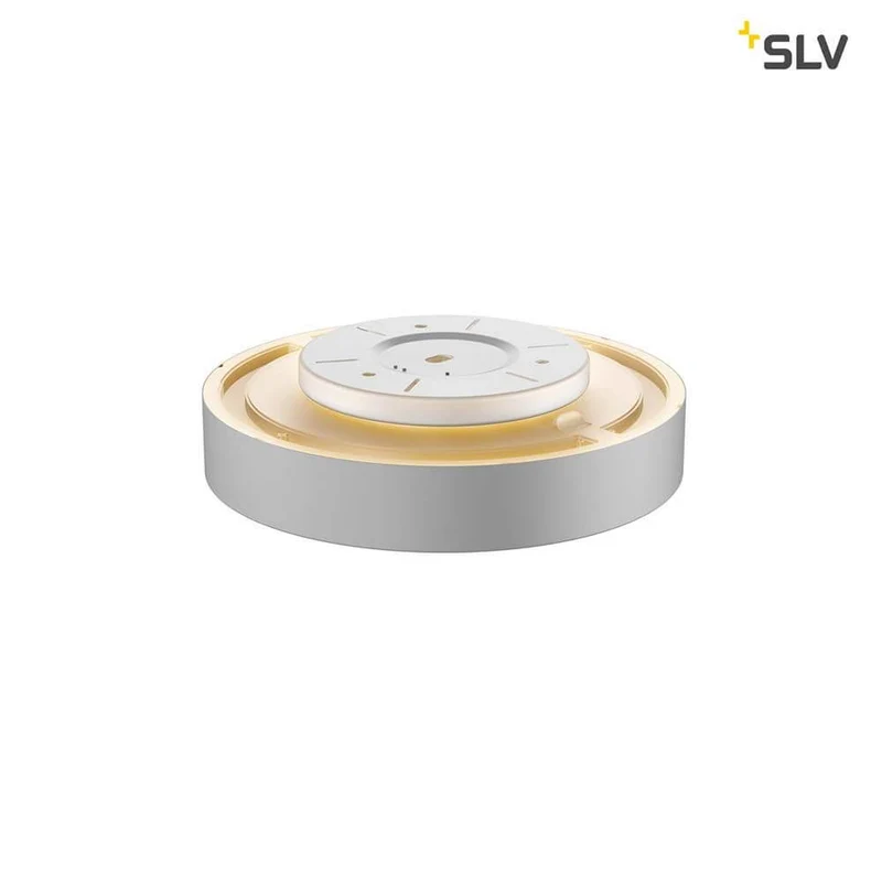 Medo 40 Corona LED Aufbauleuchte Dali Silbergrau