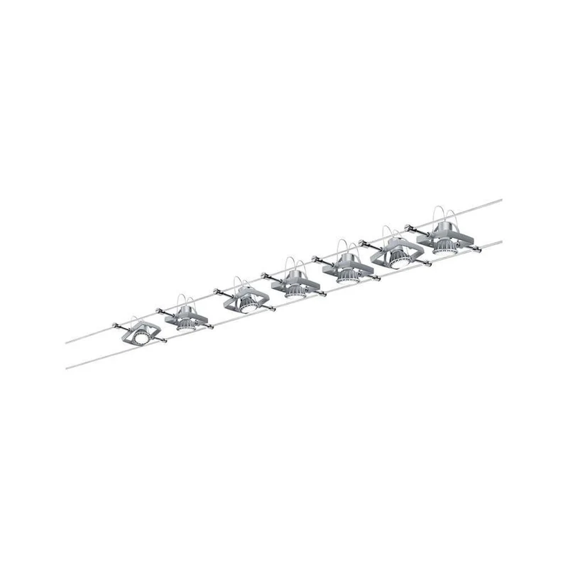 Wire System Set MacII max 7x10W GU5,3 Chr-m 12V 80VA