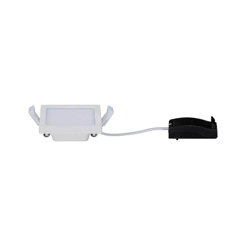 EBL Set Panel Areo eckig IP23 LED 1x5W 3000K 80x80mm Weiß