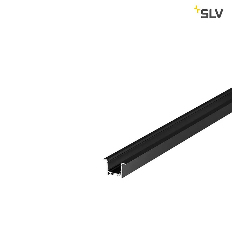 Grazia 20 LED Einbauprofil 2m Schwarz