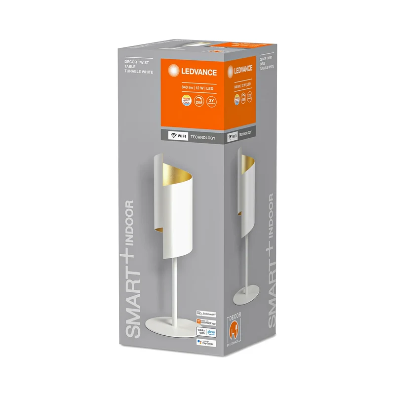B-Ware LEDVANCE Tischleuchte Tischlampe SMART+ WiFi Decor Twist weiß Stahl WLAN App 253