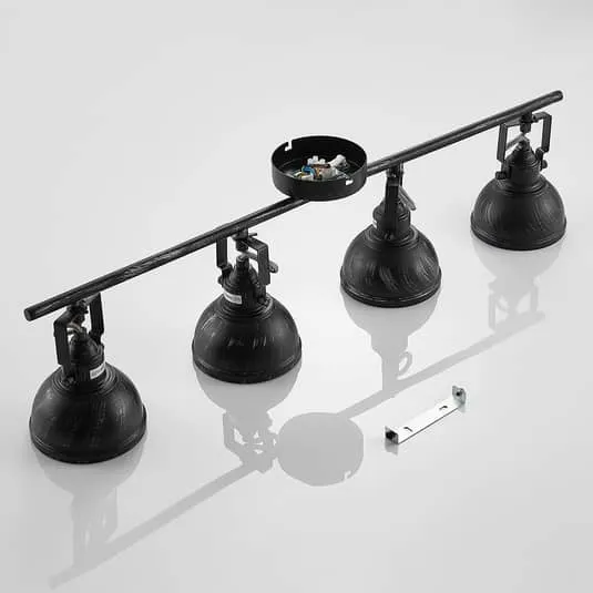 B-Ware Lindby Deckenstrahler Deckenlampe Lampe Leuchter Deckenlamper Lovro 4-flammig