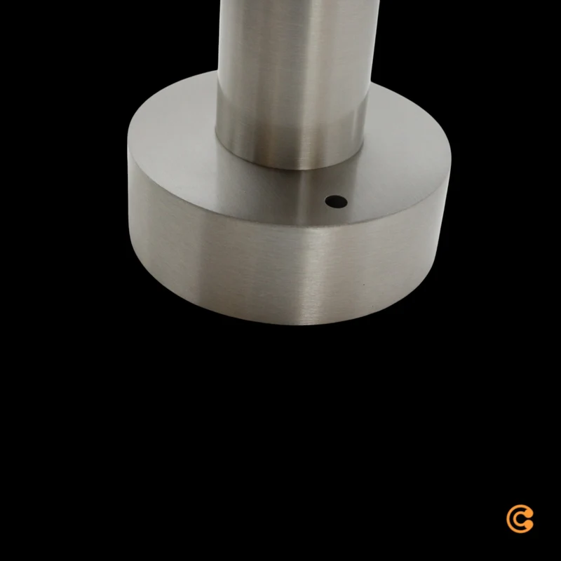 B-Ware Außenwandleuchte Wandlampe Leuchte Ludovica Edelstahl Glas Silber E27 LED IP54