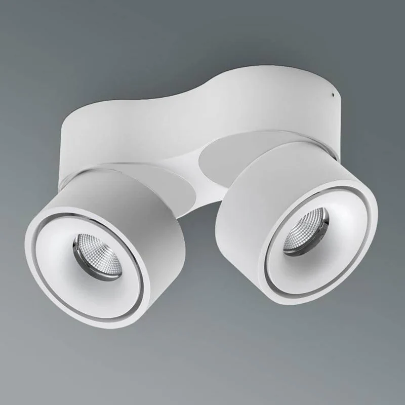 LED Aufbauspot Simple Mini 2x550lm Weiß