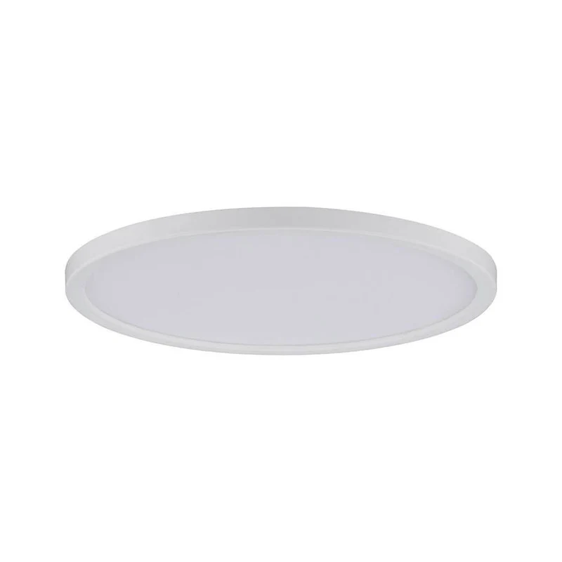 EBL Set Panel Areo rund IP23 LED 1x12W 3000K 180mm Weiß