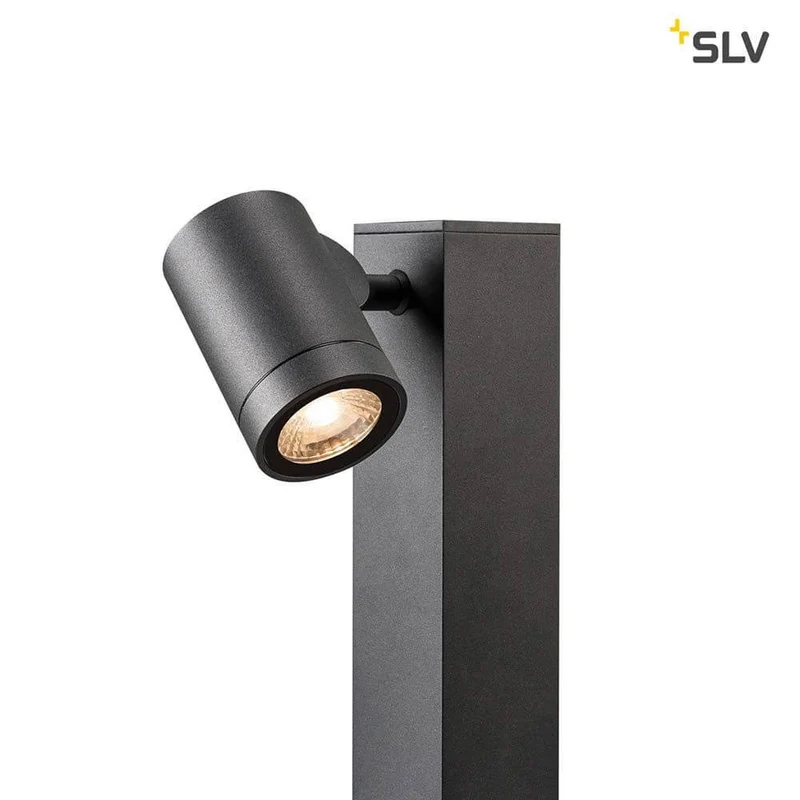 Helia Single Pole LED Außen-Stehleuchte Anthrazit IP55