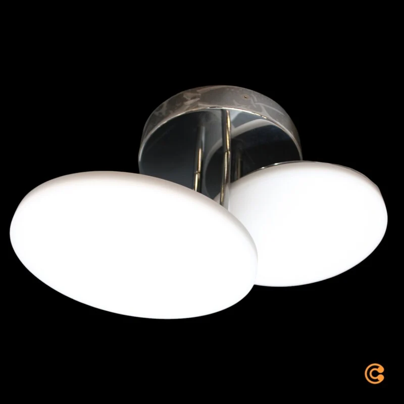B-Ware LED Deckenleuchte Lampe Sherko Leuchte dimmbar 3 flammig Weiß matt Wohnzimmer